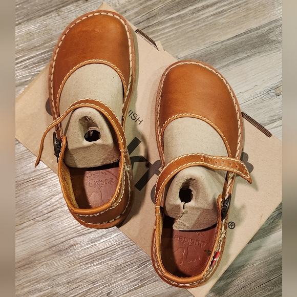 38 Women's Brown Duck Feet Mols - Picture 6 of 6